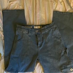 Y2K cargo flare celebrity ace jeans
